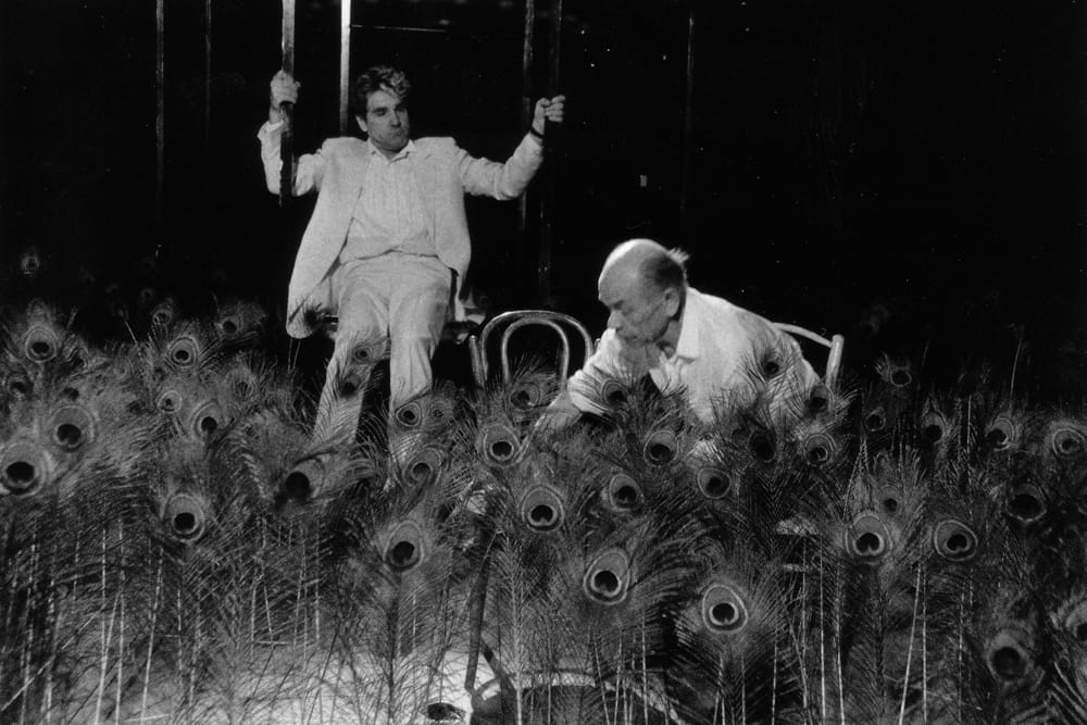 Сцены из спектакля «Черный монах», А.Чехов. 1999г. МТЮЗ. Режиссер К.Гинкас