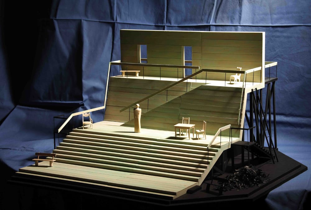 Макет к спектаклю МХТ им.Чехова, «Обрыв» по И.А.Гончарову, реж. А.Шапиро, 2009 г.
