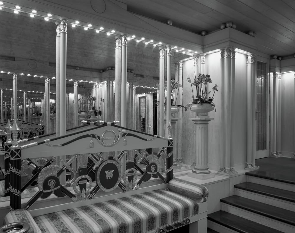 2005-2008гг. Ресторан «1812 год», («Дом Карло»), Москва, Садовокудринская, д.6 стр.1. Вестибюль. Фото: Ю.Пальмин.