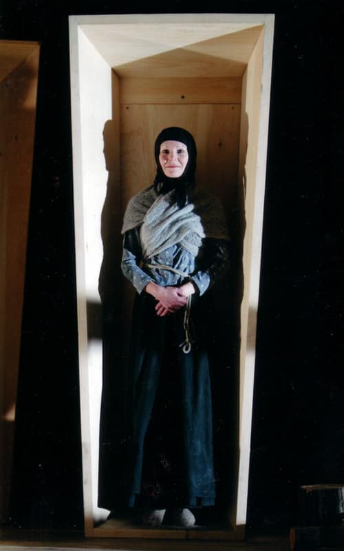 Сцены из спектакля «Скрипка Ротшильда», А.Чехов. 2004г. МТЮЗ. Режиссер К.Гинкас