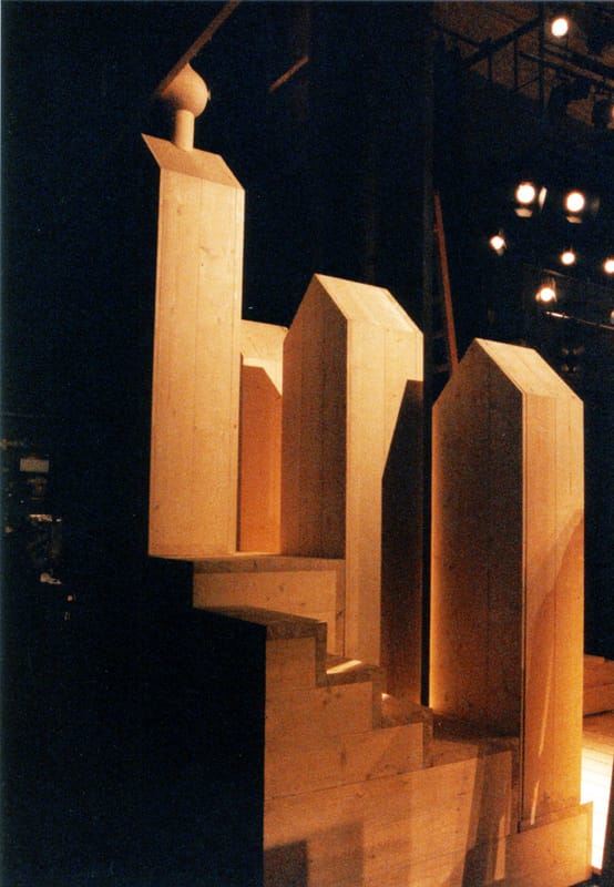 Сцены из спектакля «Скрипка Ротшильда», А.Чехов. 2004г. МТЮЗ. Режиссер К.Гинкас