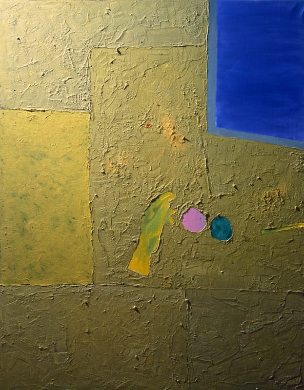 Без земли. 1990г., холст, масло.